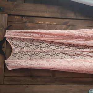 Lularoe peach lace joy